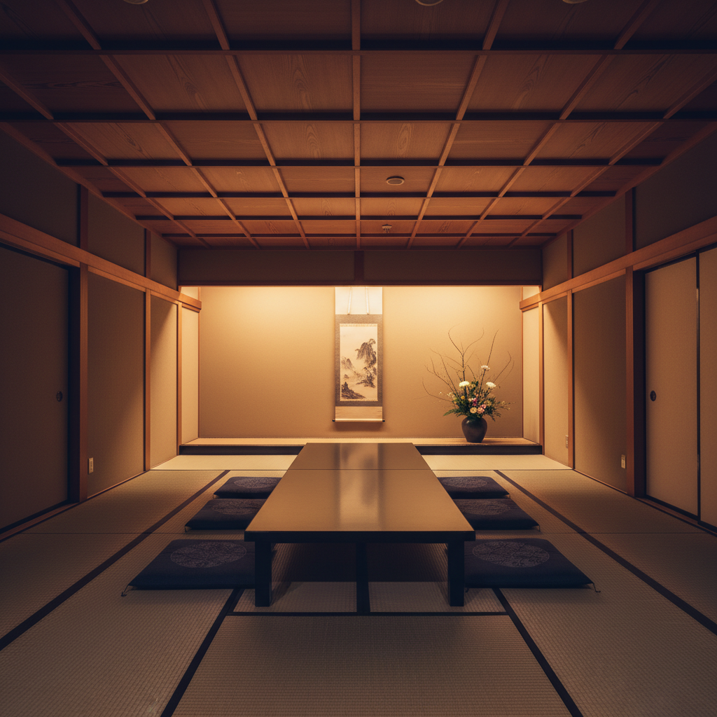 格天井の座敷席