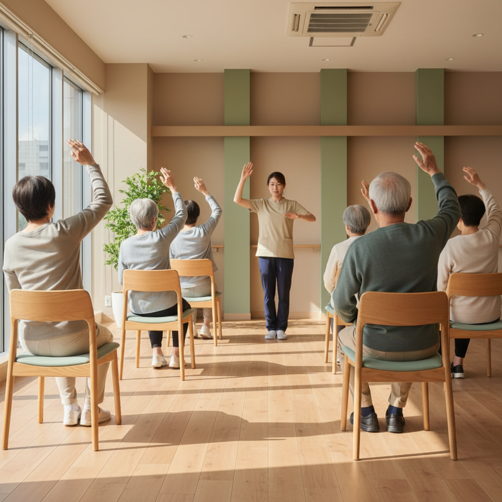 体操・運動のワンシーン