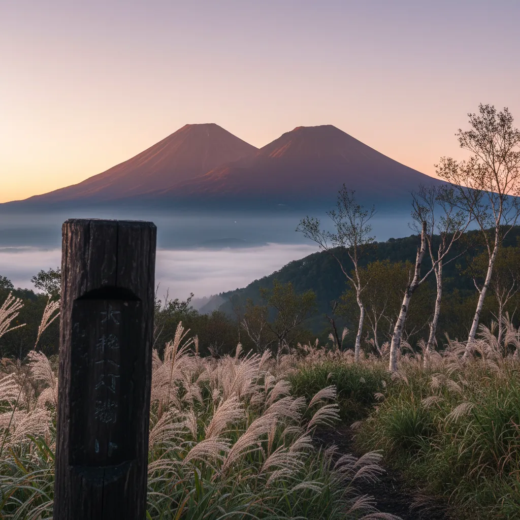 由布岳登山口