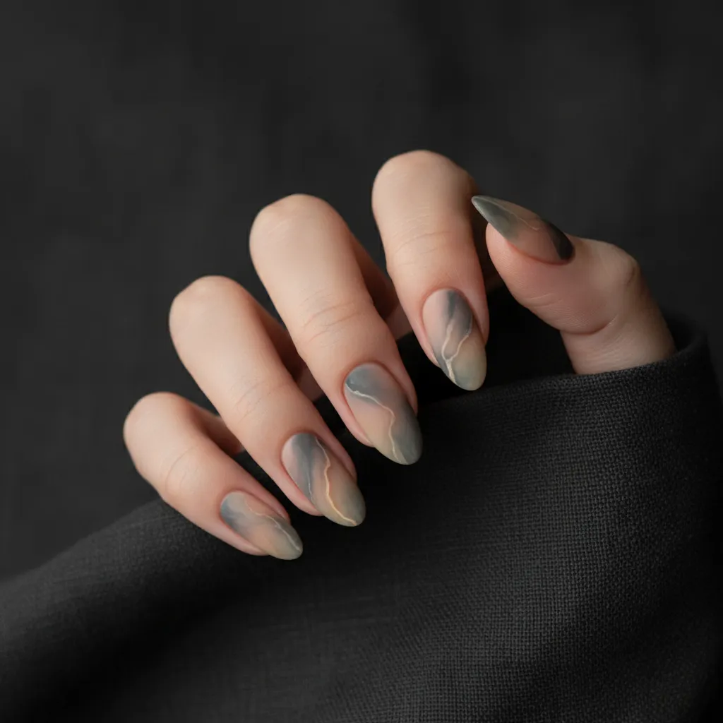 ao ネイル作品 — ストーンアート（12）