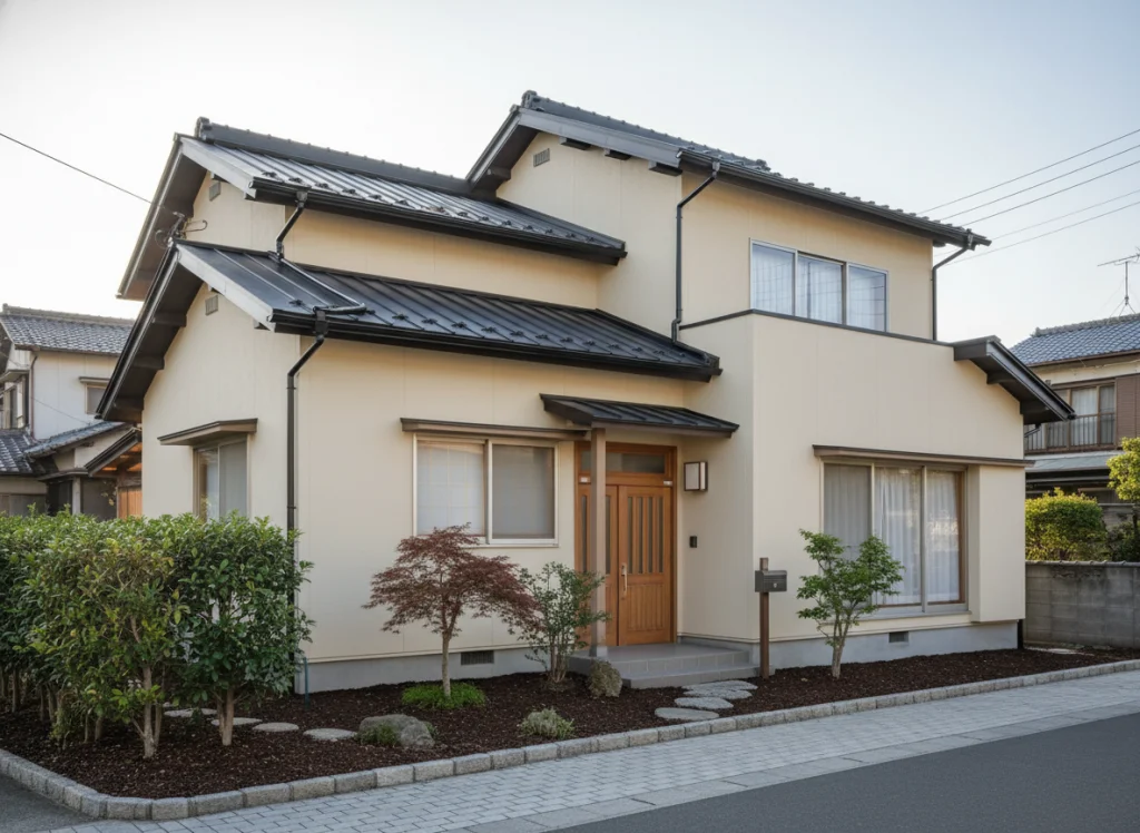 A様邸 外壁塗装+屋根葺き替え 施工後